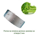 Ръчна сеялка двуредова за дребни семена