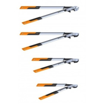 Овощарска ножица PowerGearX™ със стоманен зъбчат механизъм и разминаващи се остриета L LX98